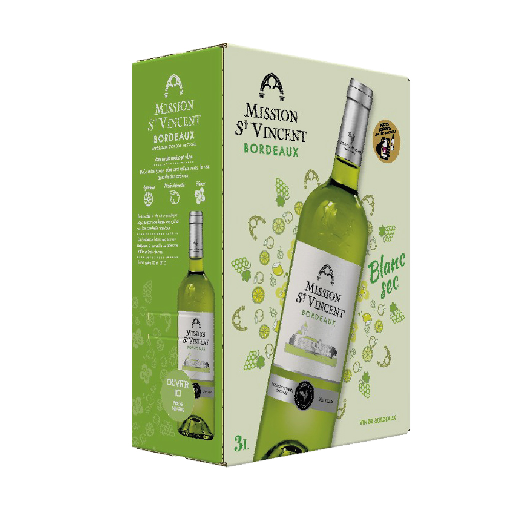 BIB Blanc 3L